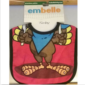 New Embelle Turkey Bib